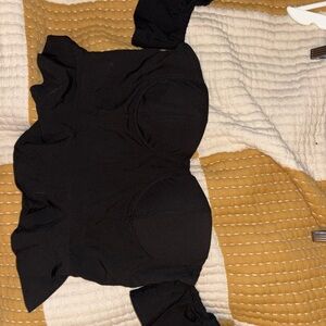 Elegant Black Women's Top